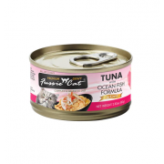 Fussie Cat - 極品肉汁系列主食罐 - 吞拿魚 + 三文魚 - 70g x 1箱 (24罐)